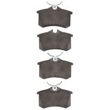DFC 03-06 Volkswagen Golf R/Golf Rear 5000 Advanced Low Metallic Brake Pads and Hardware Kit thumbnail 5