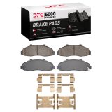 DFC 97-04 Ford F-150 RWD Front 5000 Advanced Ceramic Brake Pads and Hardware Kit thumbnail 1