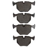 DFC 01-10 BMW 330xi Rear 5000 Advanced Low Metallic Brake Pads and Hardware Kit thumbnail 2