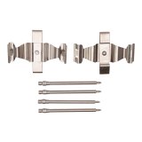 DFC 02-06 Mercedes-Benz E500 Front 5000 Advanced Ceramic Brake Pads and Hardware Kit thumbnail 4