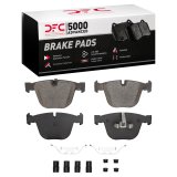 DFC 09-17 BMW 550i GT Rear 5000 Advanced Low Metallic Brake Pads and Hardware Kit thumbnail 1