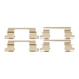 DFC 18-20 Chevrolet Express 2500 Rear 5000 Advanced Semi Metallic Brake Pads and Hardware Kit thumbnail 3