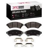 DFC 04-08 Pontiac Grand Prix Front 5000 Advanced Semi Metallic Brake Pads and Hardware Kit thumbnail 1