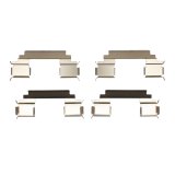DFC 04-08 Pontiac Grand Prix Front 5000 Advanced Semi Metallic Brake Pads and Hardware Kit thumbnail 5