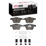 DFC 10-19 Jaguar XJ Front 5000 Advanced Low Metallic Brake Pads and Hardware Kit thumbnail 1