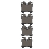 DFC 18-25 Lexus LS500h Rear 5000 Advanced Ceramic Brake Pads thumbnail 3