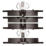 DFC 10-15 Mercedes-Benz GLK350 Rear 5000 Advanced Low Metallic Brake Pads and Hardware Kit thumbnail 4
