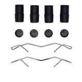 DFC 10-15 Mercedes-Benz GLK350 Rear 5000 Advanced Low Metallic Brake Pads and Hardware Kit thumbnail 5