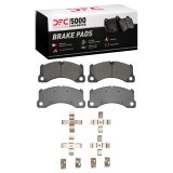 DFC 08-14 Volkswagen Touareg Front 5000 Advanced Ceramic Brake Pads and Hardware Kit thumbnail 1