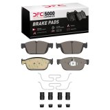 DFC 16-24 Volvo XC60 Front 5000 Advanced Ceramic Brake Pads and Hardware Kit thumbnail 1