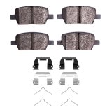 DFC 16-21 Cadillac CT6 Rear 5000 Advanced Low Metallic Brake Pads and Hardware Kit thumbnail 1