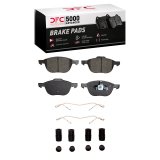 DFC 13-22 Ford C-Max Front 5000 Advanced Ceramic Brake Pads and Hardware Kit thumbnail 1