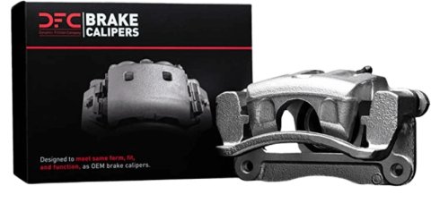 DFC 07-18 Volvo V70/S60/S80/XC70 Front-R Premium Caliper - Silver Zinc Coated