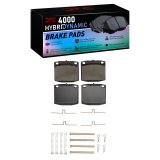 DFC 74-82 Honda Civic Front 4000 HybriDynamic Brake Pads and Hardware Kit thumbnail 1