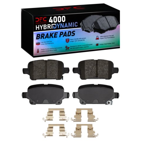 DFC 16-23 Buick Regal Sportback Rear 4000 HybriDynamic Brake Pads and Hardware Kit