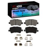 DFC 07-18 Land Rover Range Rover Evoque Rear 4000 HybriDynamic Brake Pads and Hardware Kit thumbnail 1