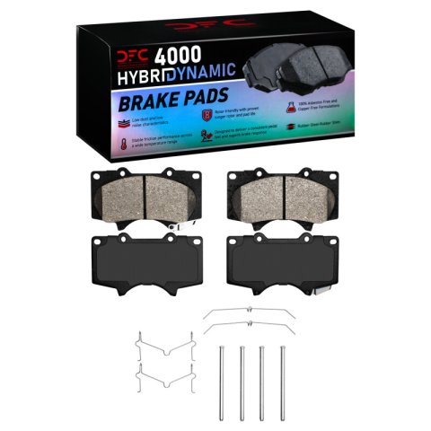 DFC 10-24 Lexus GX460 Front 4000 HybriDynamic Brake Pads and Hardware Kit