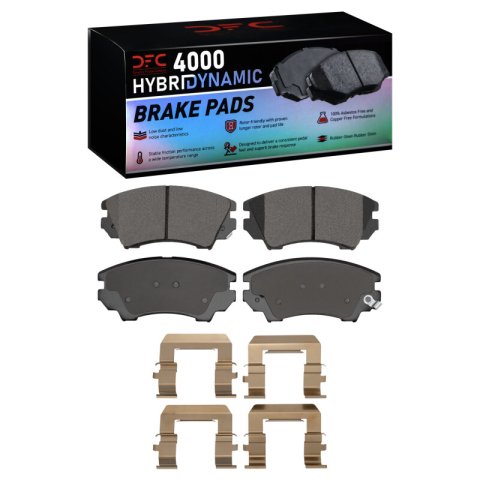 DFC 10-17 Chevrolet Caprice Front 4000 HybriDynamic Brake Pads and Hardware Kit