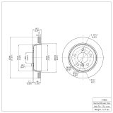 DFC 01-05 BMW 325iX Rear Brake Rotor thumbnail 6