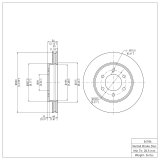 DFC 04-08 Ford F-150 4WD Front Brake Rotor thumbnail 2