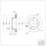 DFC 11-25 Chevrolet Silverado 2500 HD/2500 HD Classic Front Brake Rotor thumbnail 6