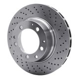 DFC 78-89 Porsche 930 Right Rear Drilled Brake Rotor thumbnail 3