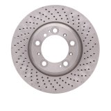 DFC 99-23 Porsche 911 Right Rear Drilled Brake Rotor thumbnail 1