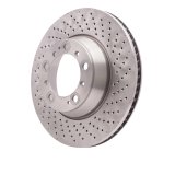 DFC 99-23 Porsche 911 Right Rear Drilled Brake Rotor thumbnail 5