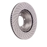DFC 99-23 Porsche 911 Left Rear Drilled Brake Rotor thumbnail 2