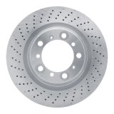DFC 16-23 Porsche Boxster Left Rear Drilled Brake Rotor thumbnail 1