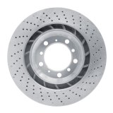 DFC 16-23 Porsche Boxster Left Rear Drilled Brake Rotor thumbnail 3