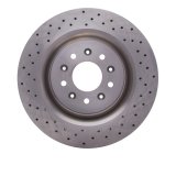 DFC 00-06 Jaguar XKR Front Drilled Brake Rotor thumbnail 1