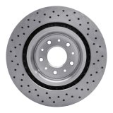 DFC 00-06 Jaguar XKR Front Drilled Brake Rotor thumbnail 3