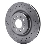 DFC 00-06 Jaguar XKR Front Drilled Brake Rotor thumbnail 5