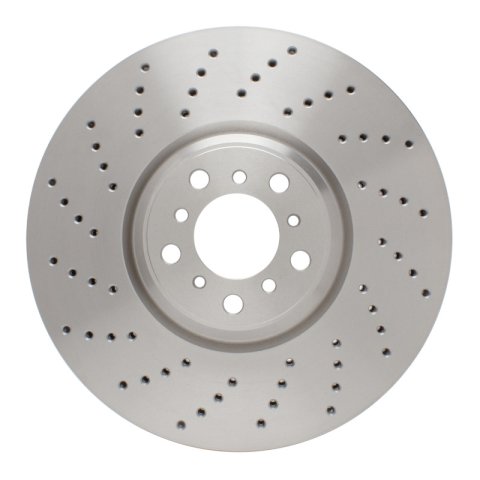 DFC 15-19 BMW X5 Left Front Drilled Brake Rotor