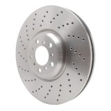 DFC 15-19 BMW X5 Left Front Drilled Brake Rotor thumbnail 4