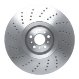DFC 20-25 BMW X5 Right Front Drilled Brake Rotor thumbnail 5