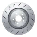DFC 20-25 BMW X4 Left Rear Drilled Brake Rotor thumbnail 1