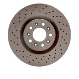 DFC 05-06 Ford GT Rear Drilled Brake Rotor thumbnail 1