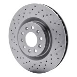 DFC 05-06 Ford GT Rear Drilled Brake Rotor thumbnail 4