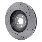 DFC 16-18 Ford Mustang Right Front Drilled Brake Rotor thumbnail 5