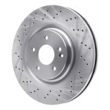 DFC 93-02 Mercedes-Benz SL600 Front Drilled Brake Rotor thumbnail 4