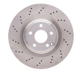 DFC 12-20 Mercedes-Benz SLK300 Front Drilled Brake Rotor thumbnail 1