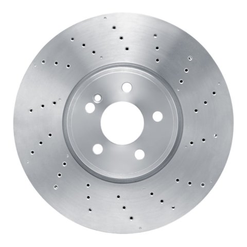 DFC 20-22 Mercedes-Benz A35 AMG Front Drilled Brake Rotor thumbnail 1