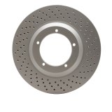 DFC 82-89 Porsche 911 Right Front Drilled GeoSPEC Coated Rotor thumbnail 1