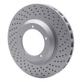 DFC 82-89 Porsche 911 Right Front Drilled GeoSPEC Coated Rotor thumbnail 2