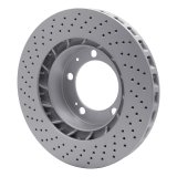DFC 94-98 Porsche 911 Right Front Drilled GeoSPEC Coated Rotor thumbnail 3