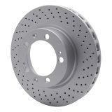 DFC 94-98 Porsche 911 Right Front Drilled GeoSPEC Coated Rotor thumbnail 4