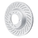DFC 09-23 Porsche 718 Cayman Left Front Drilled GeoSPEC Coated Rotor thumbnail 5