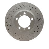 DFC 09-23 Porsche 718 Cayman Right Front Drilled GeoSPEC Coated Rotor thumbnail 1